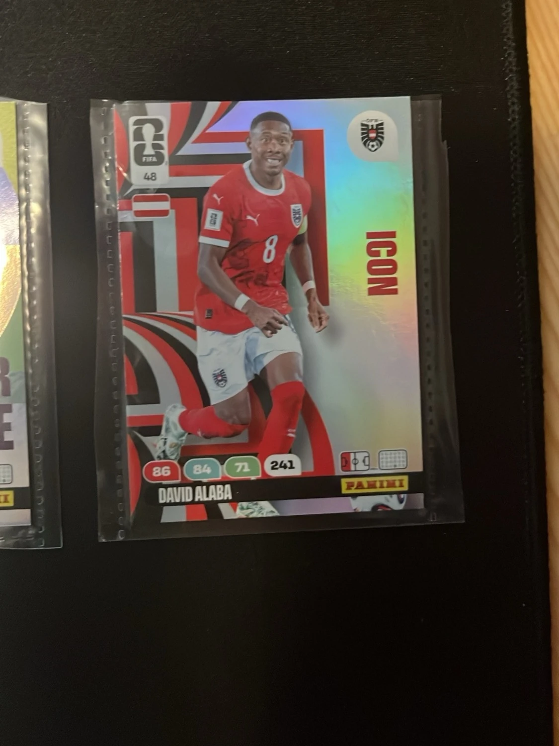 Panini fotbollskort Master Rookie & Icon - 2