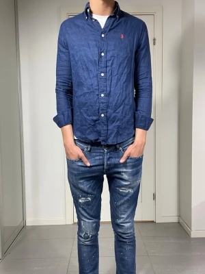 Polo Ralph Lauren linneskjorta  - Säljer nu denna Polo Ralph Lauren linneskjorta, skriv för fler bilder/frågor🙌🏼