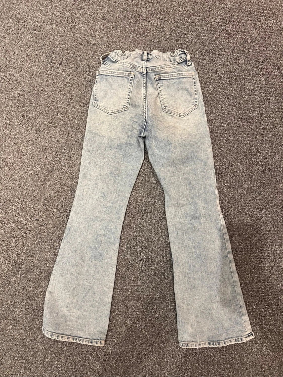 Ljusblå bootcut jeans från GAP - 4