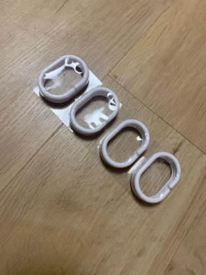 Krokar för duschdraperi  - Oanvänt.