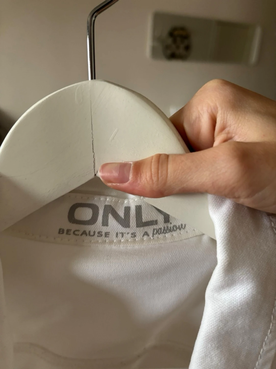 Vit jeansjacka från ONLY - 2