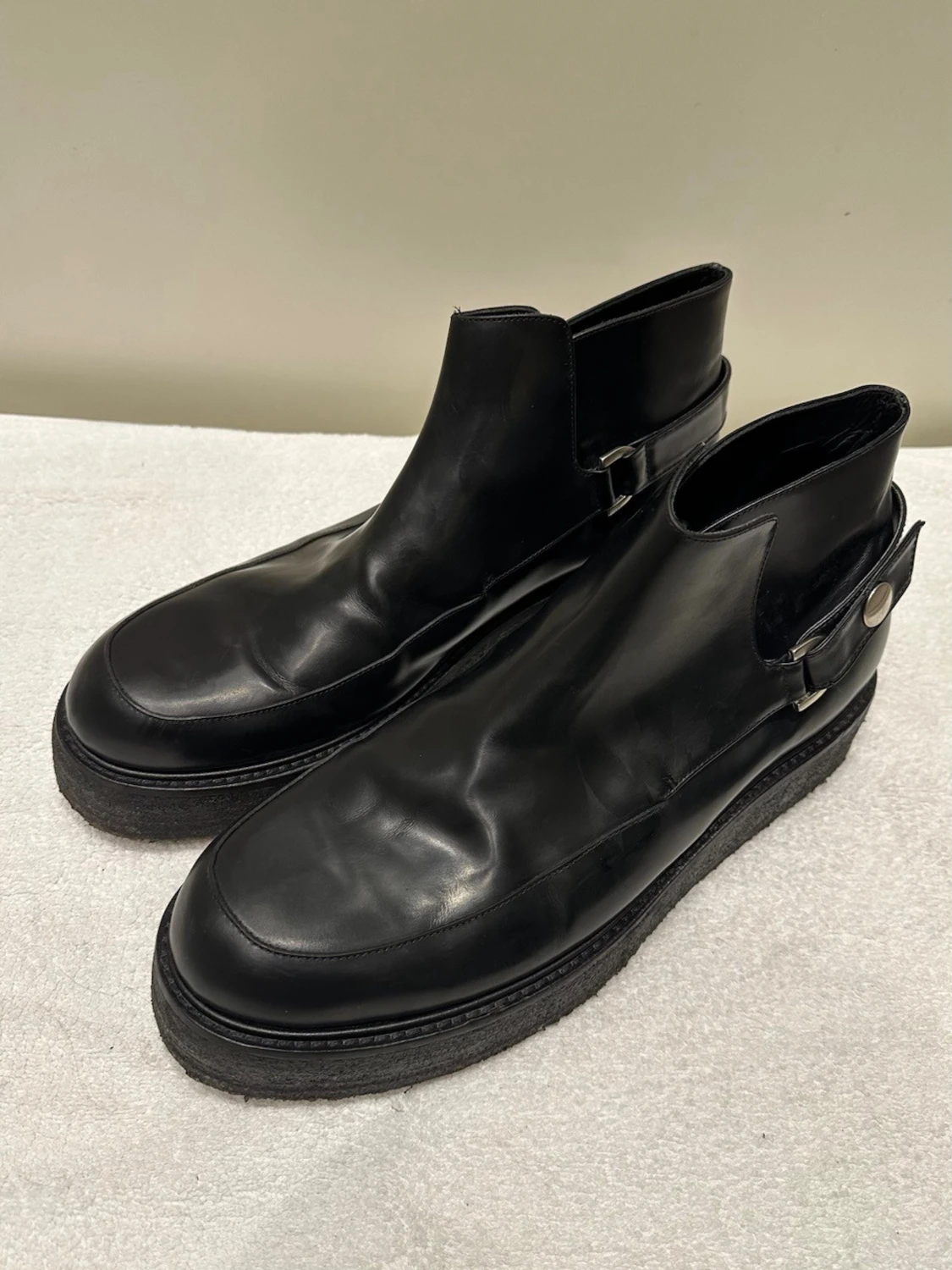 Svarta Whyred läderboots - 2