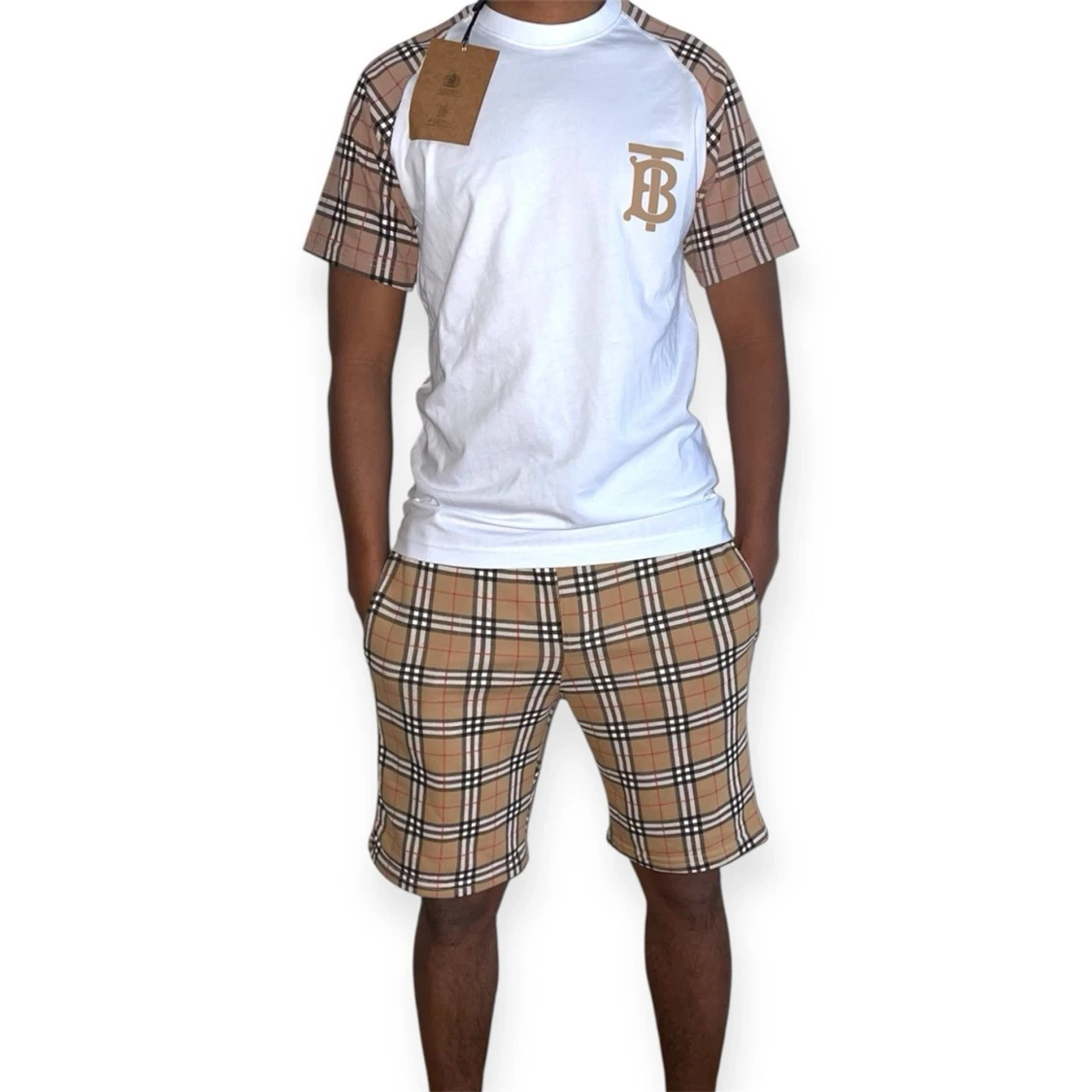 Burberry Shorts- Beige- Storlek XL