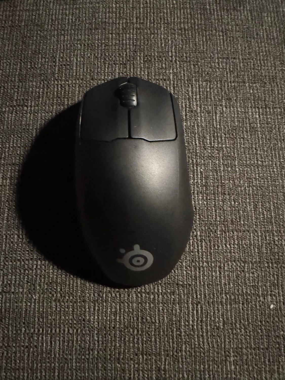 SteelSeries svart gamingmus