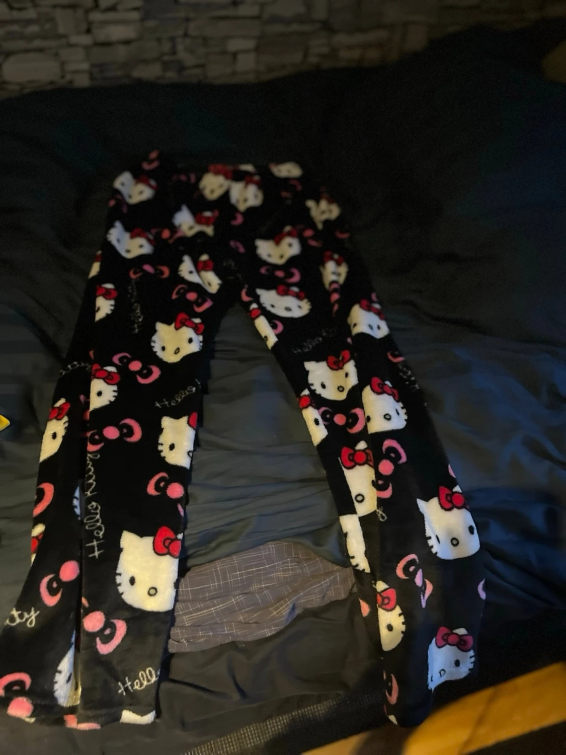 Hello Kitty pyjamasbyxor svart