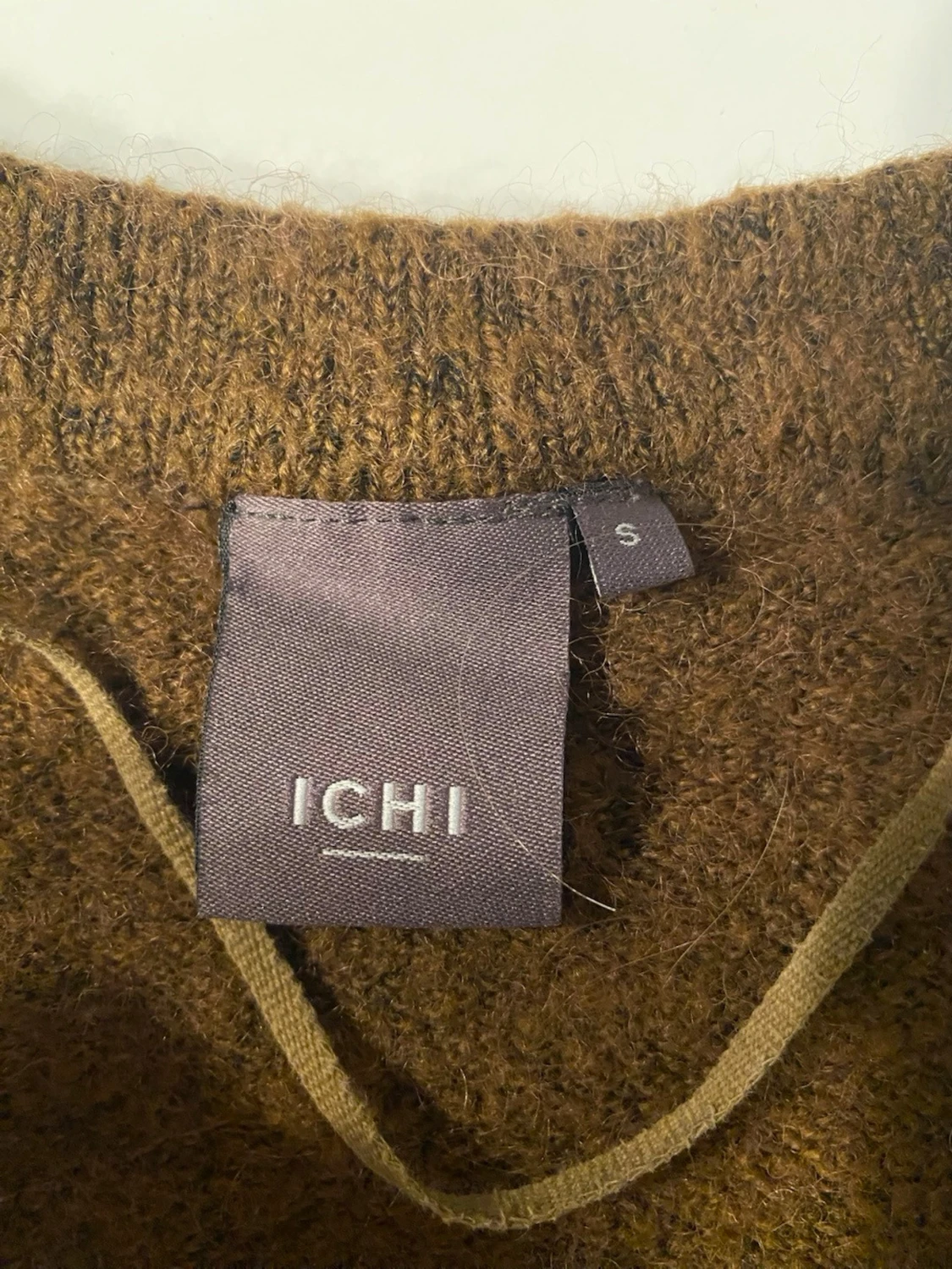 Brun lång kofta från ICHI - 1