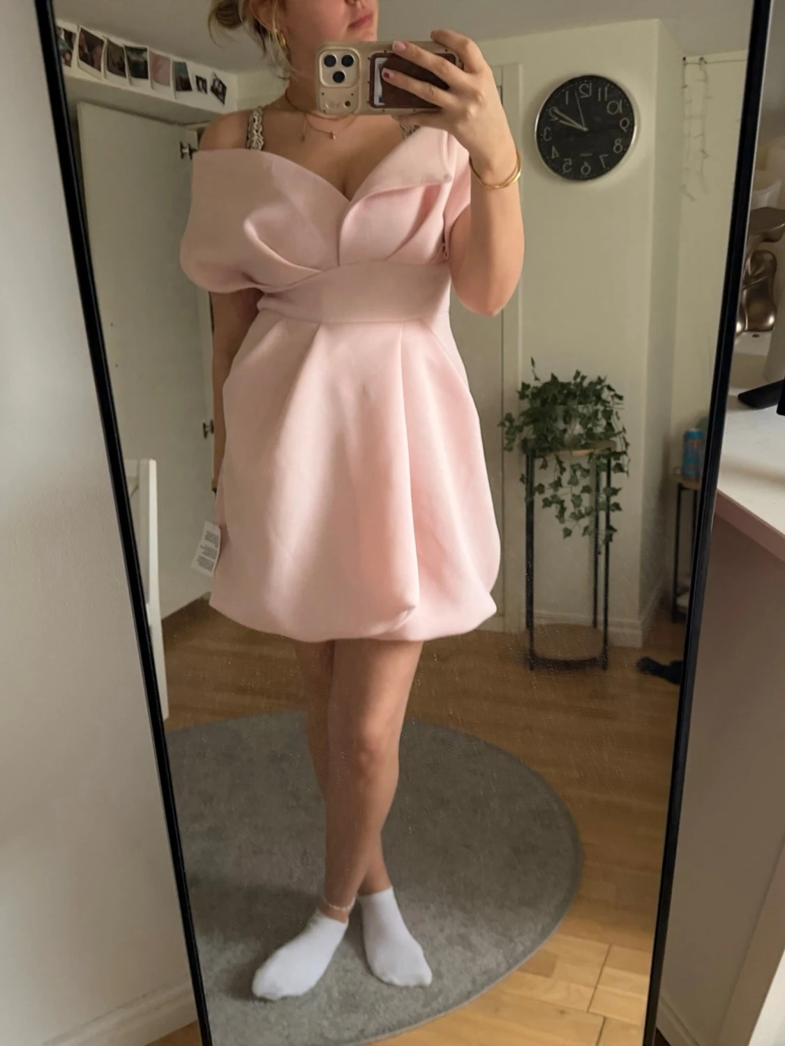 Rosa klänning - 1