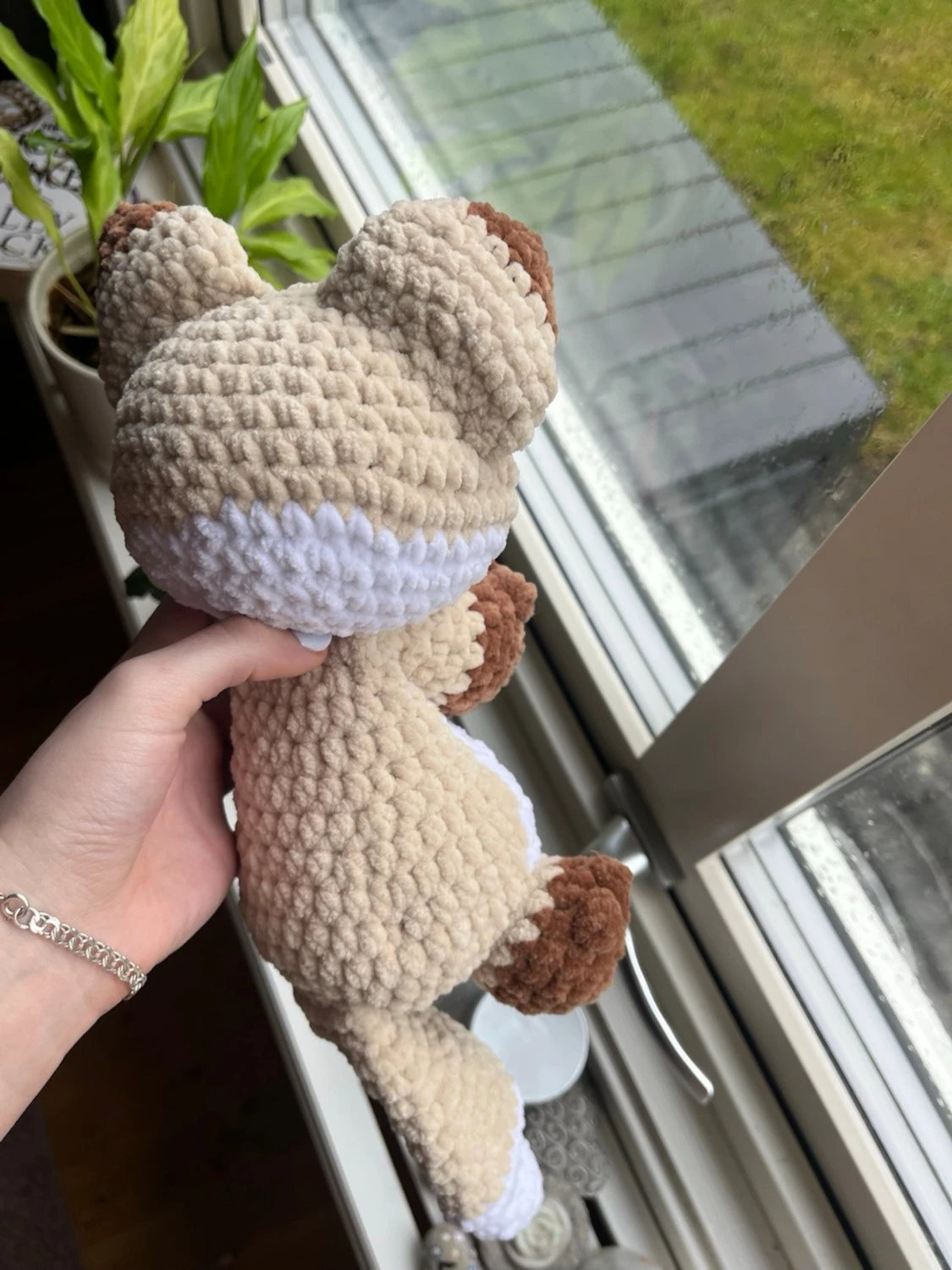 Virkad beige räv🤍 - 2