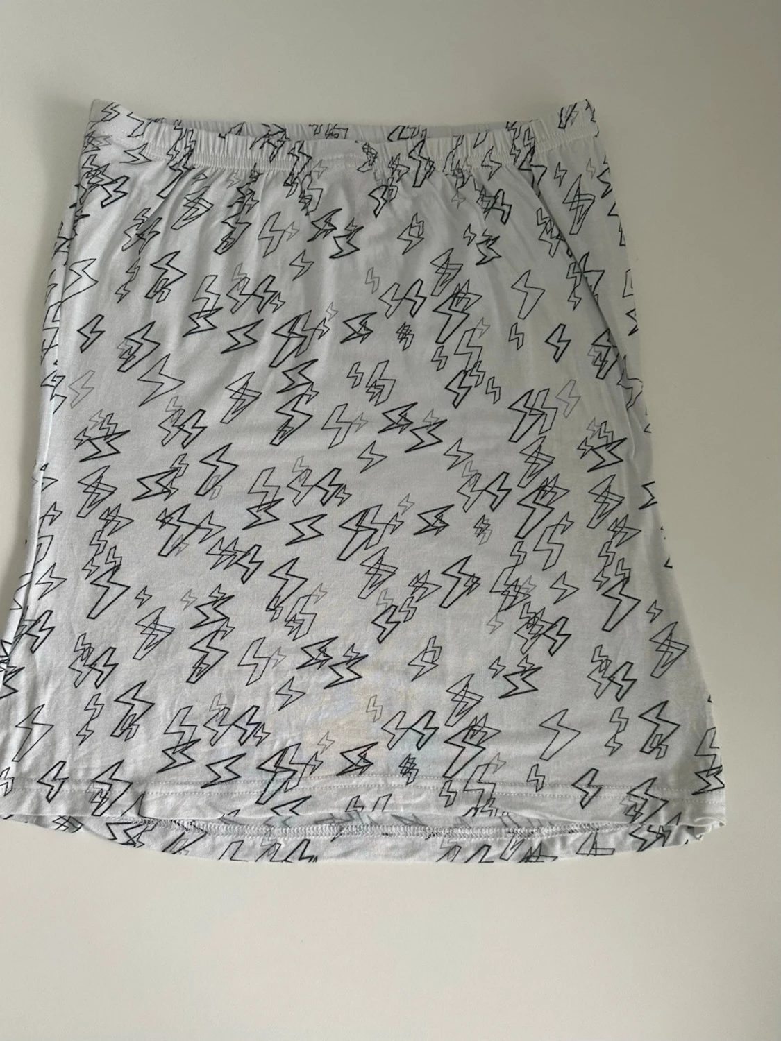 Vit H&M tubtopp med blixtar, storlek 40 - 3