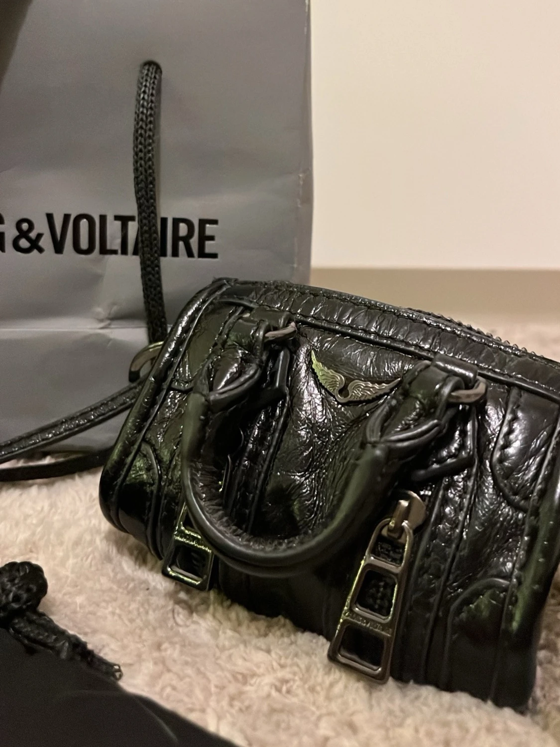 Svart minihandväska Zadig & Voltaire - 2