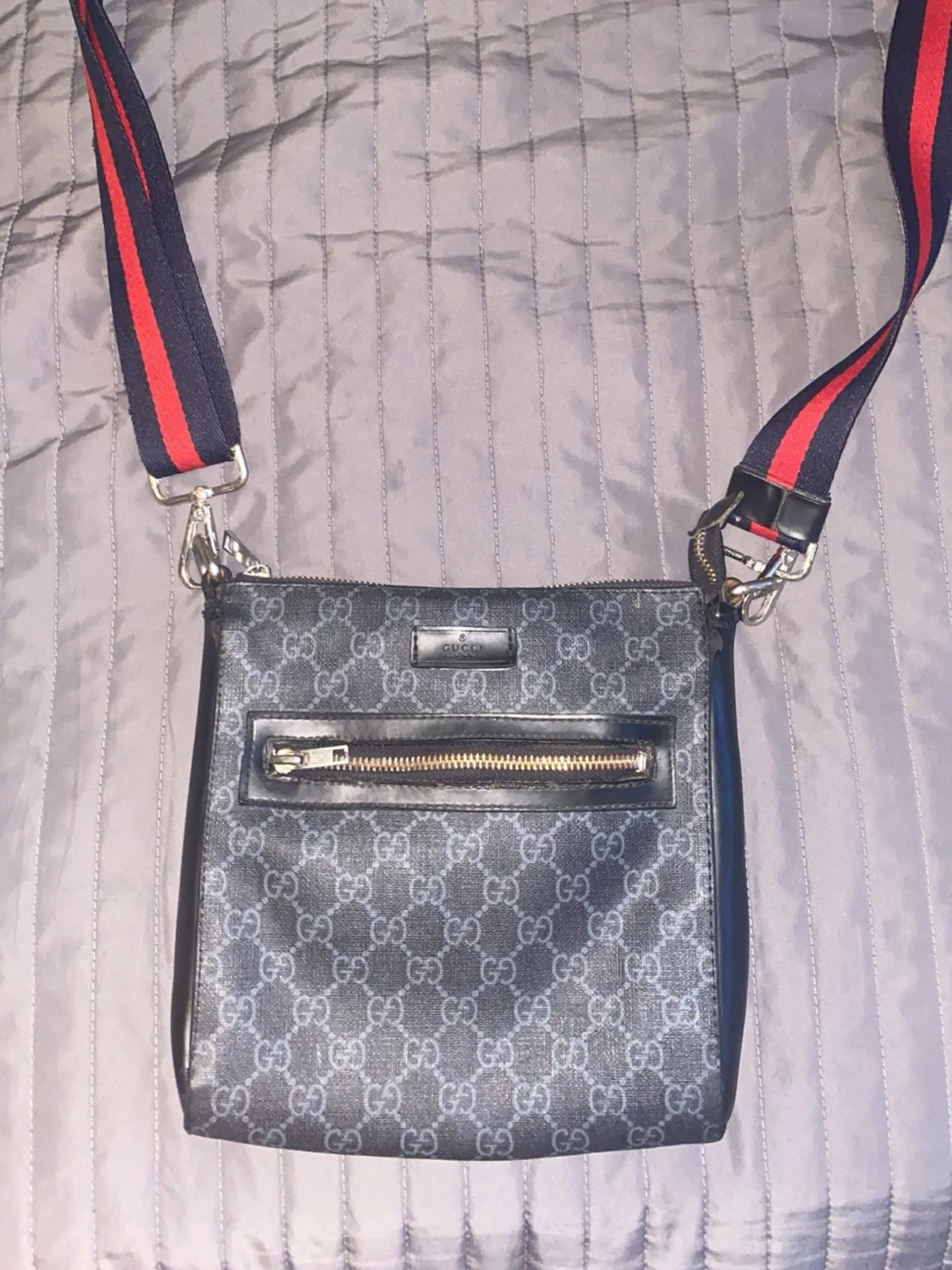 Gucci axelväska med GG-mönster