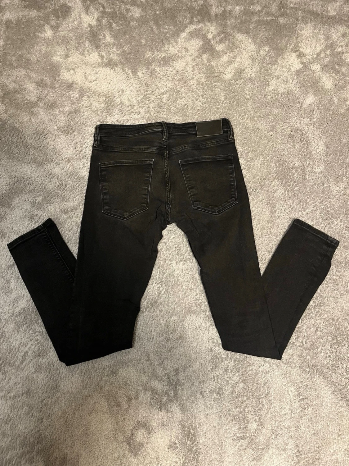 Jack and Jones jeans svarta slim  - 3