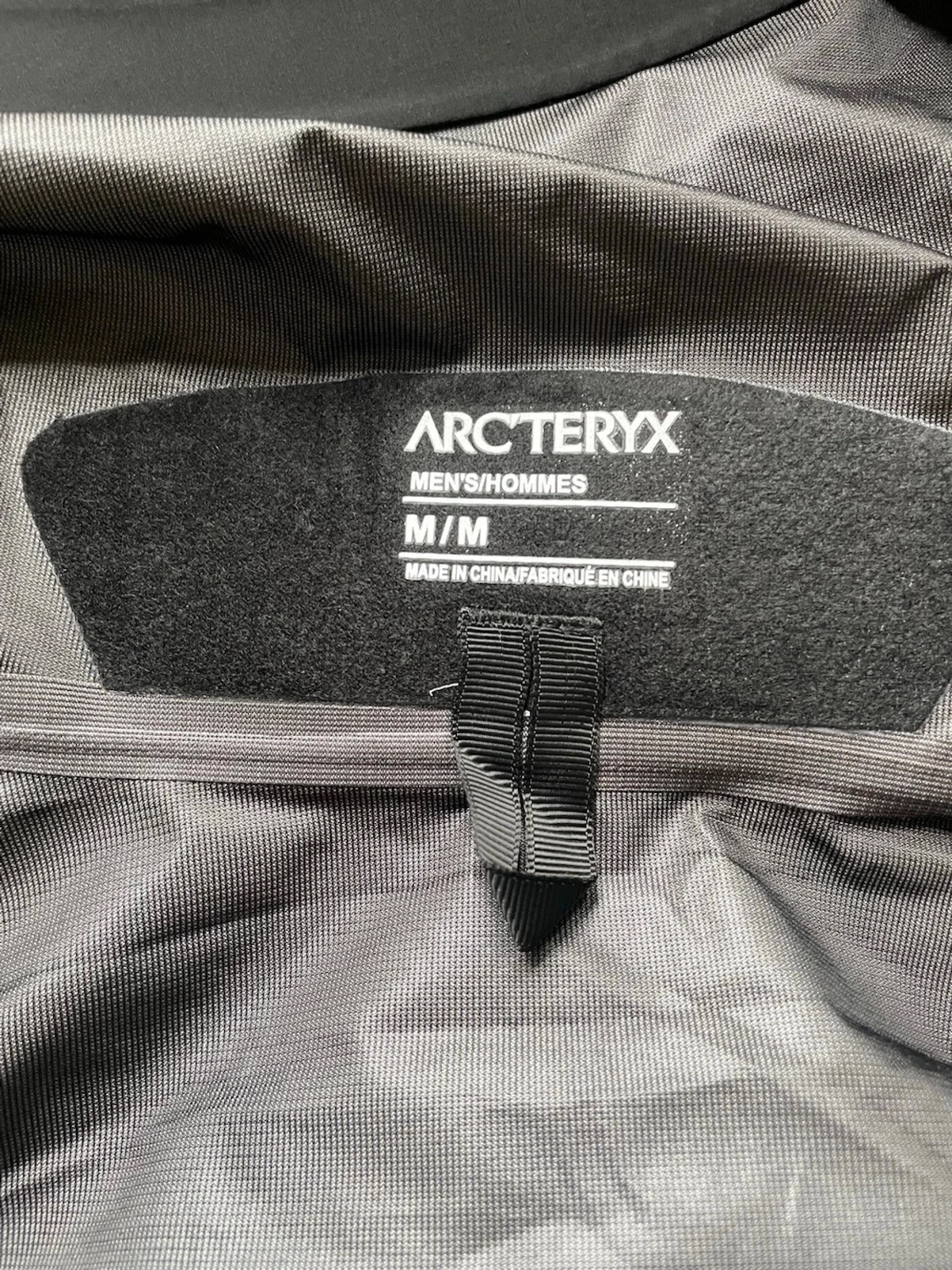 Svart Arc'teryx regnjacka Gore-Tex - 4