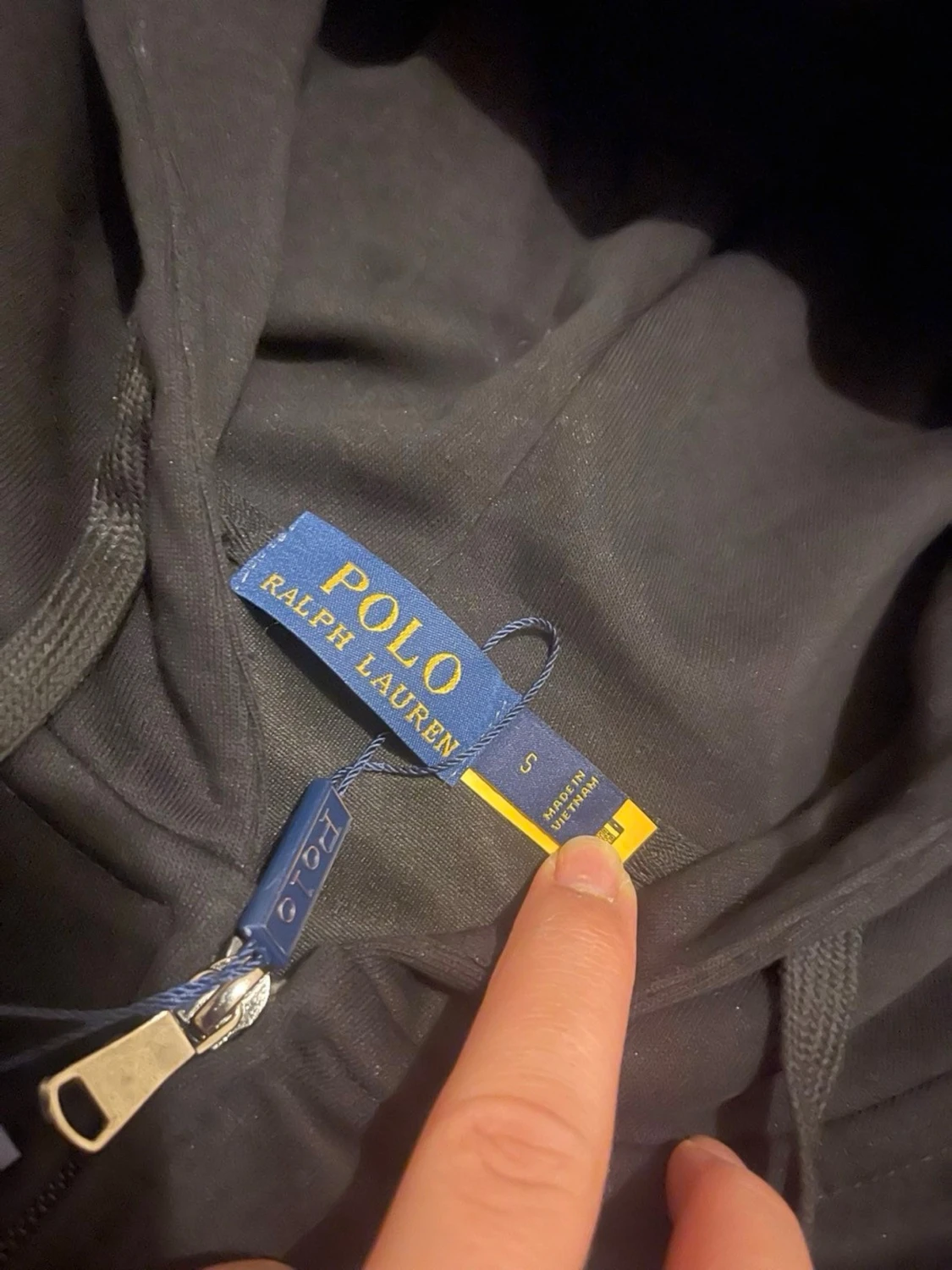 Svart hoodie från Polo Ralph Lauren - 1