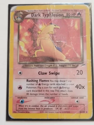 Dark Typhlosion Holo 10/105 Neo Destiny - Dark Typhlosion Holo 10/105 Neo Destiny