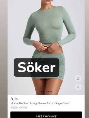 Söker oh polly topp - Söker den här Alia toppen från oh polly i färgen sage Green, antingen i storlek 4, 6 eller 8. 