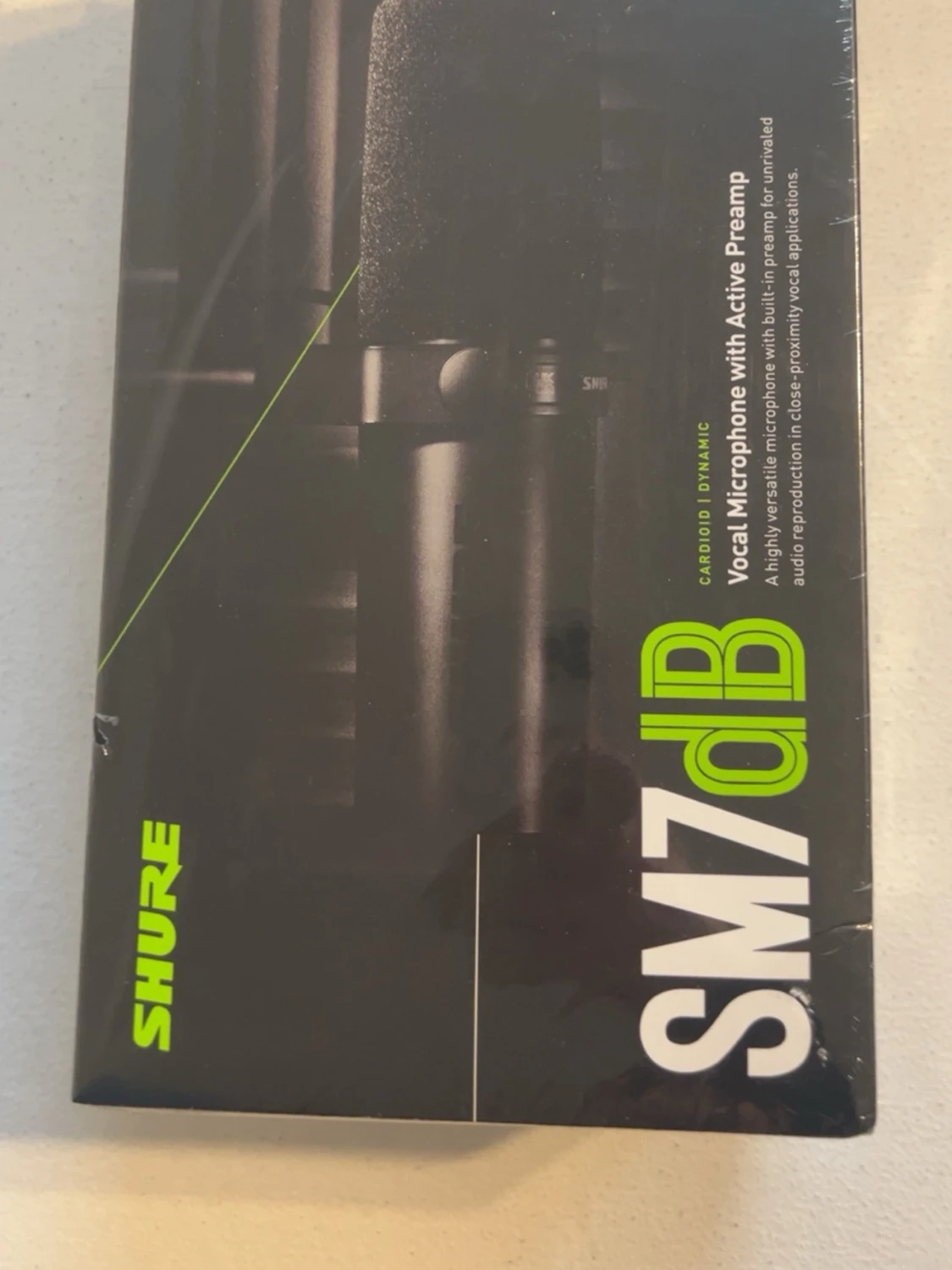 Shure SM7dB dynamisk mikrofon - 1