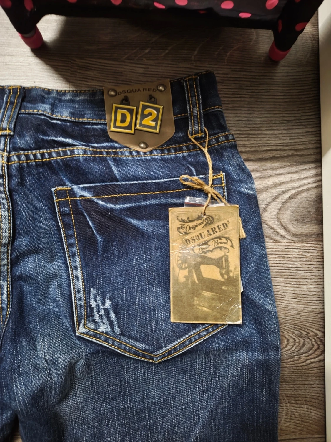 Blå raka jeans från Dsquared2 Helg REA NU! - 2
