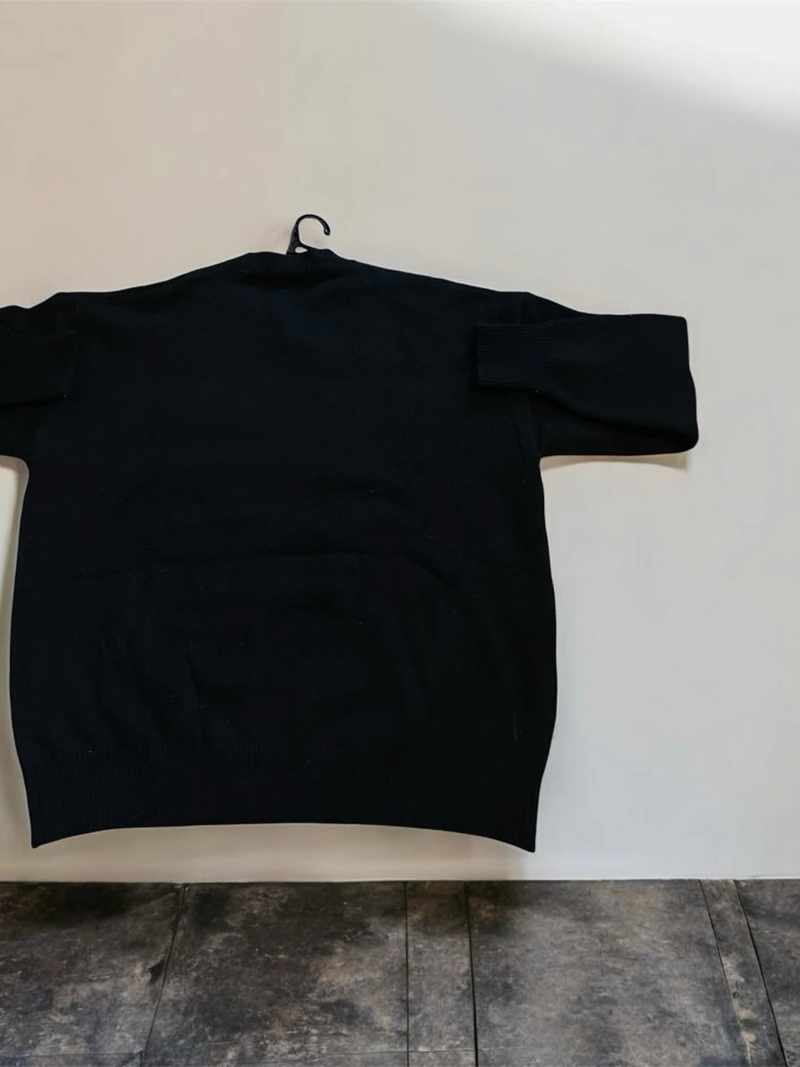 Svart stickad tröja Cole Buxton - 1