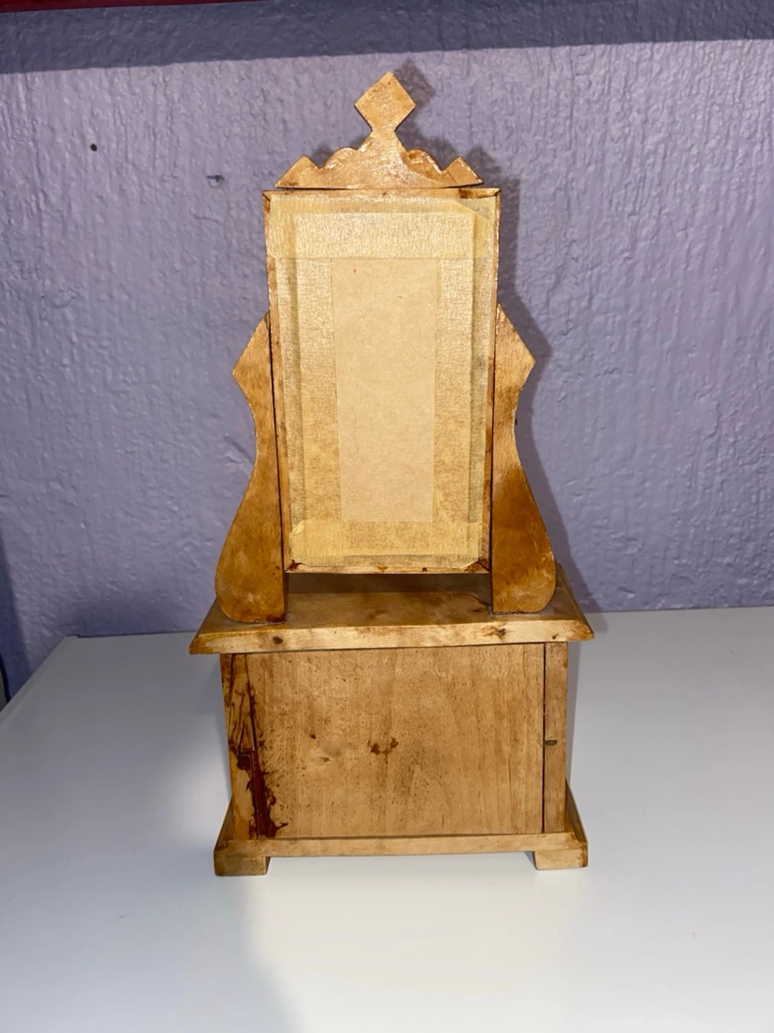 Vintage smyckeskrin - mini sminkbord - 2