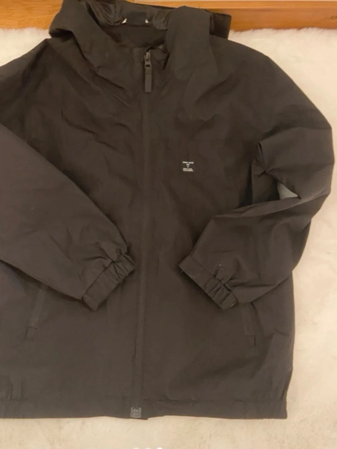 Svart vindjacka  - 1