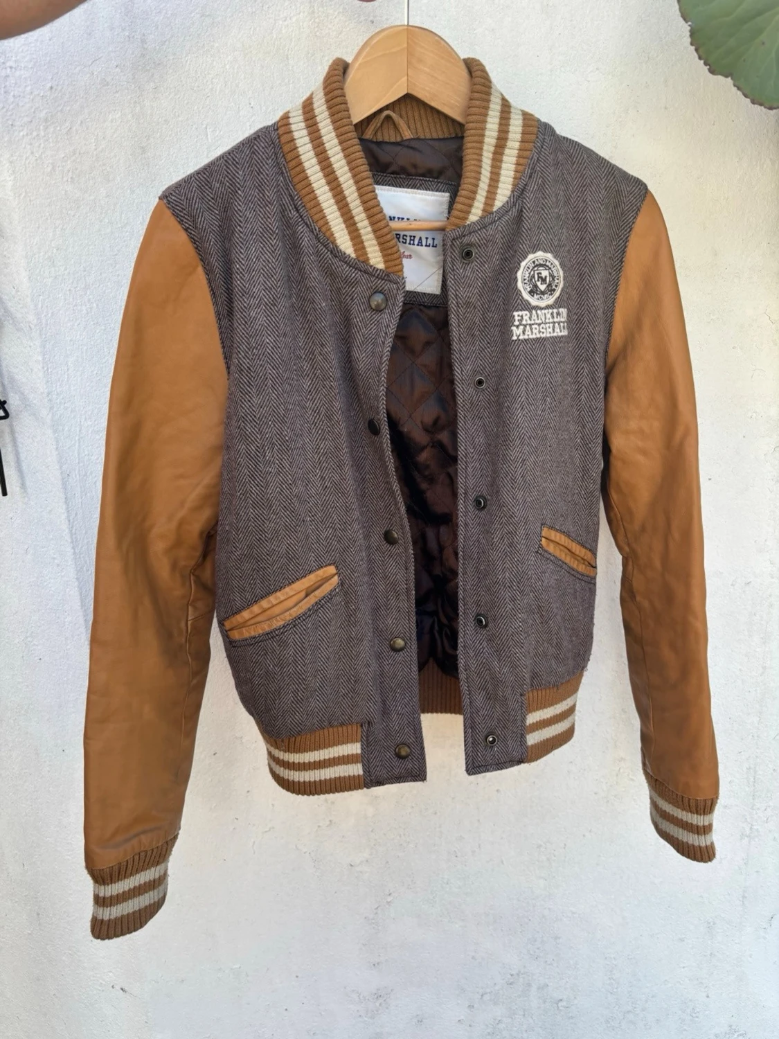 Bomberjacka Franklin & Marshall brun/beige - 4