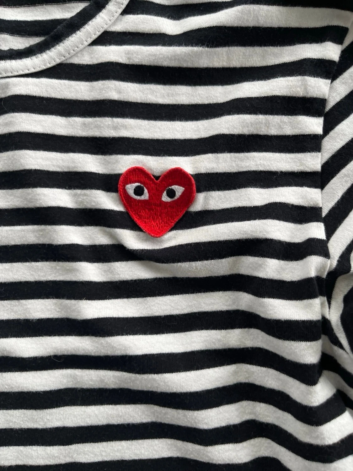 Randig långärmad topp från Comme  des Garçons - 1