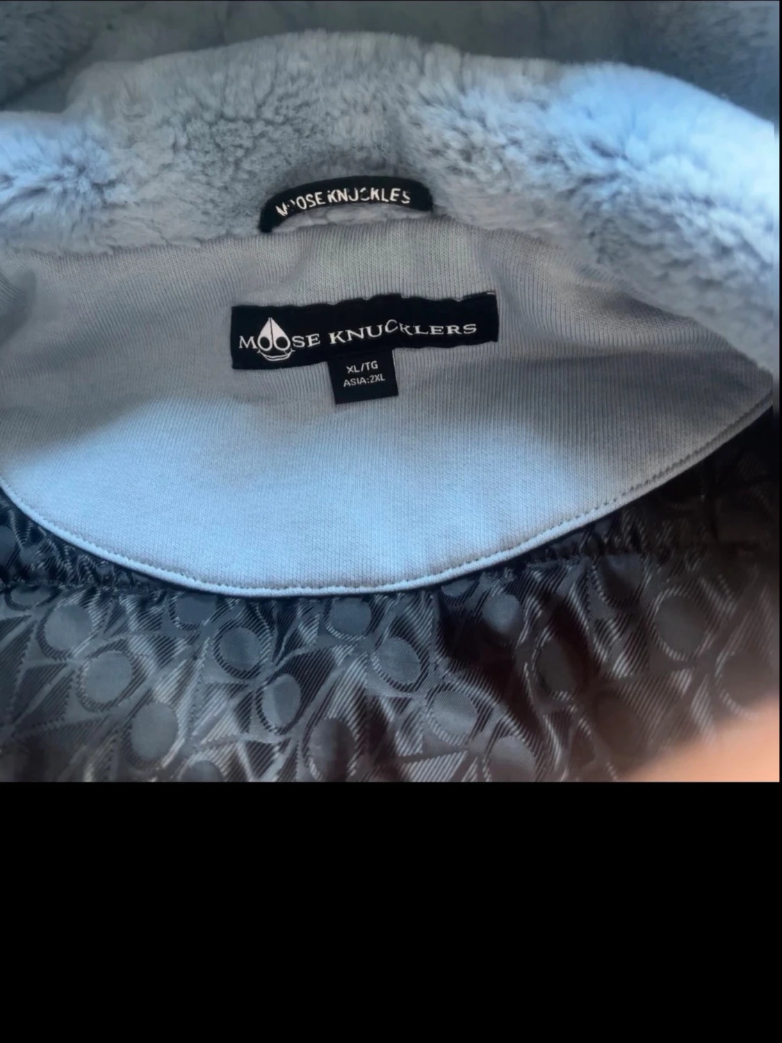 Ljusblå moose knuckles Bunny - 2