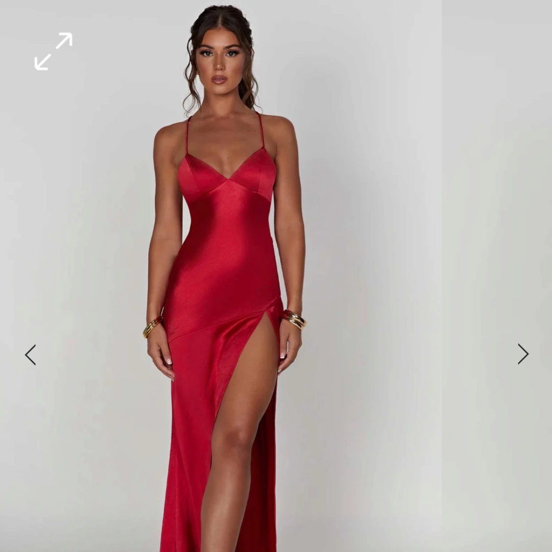 Röd balklänning från babyboo  - 3