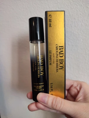 Carolina Herrera Bad Boy - Carolina Herrera Bad Boy Perfume. 33ml bottle. New! A great all year around fragrance. But especially for winter/fall/spring.
