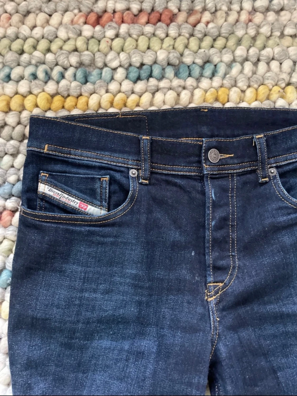 Diesel Mörkblå Jeans - 3