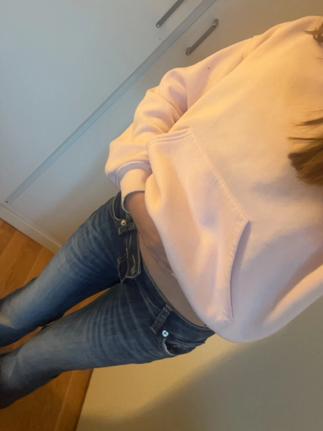 Blå bootcut jeans från 157 - 1