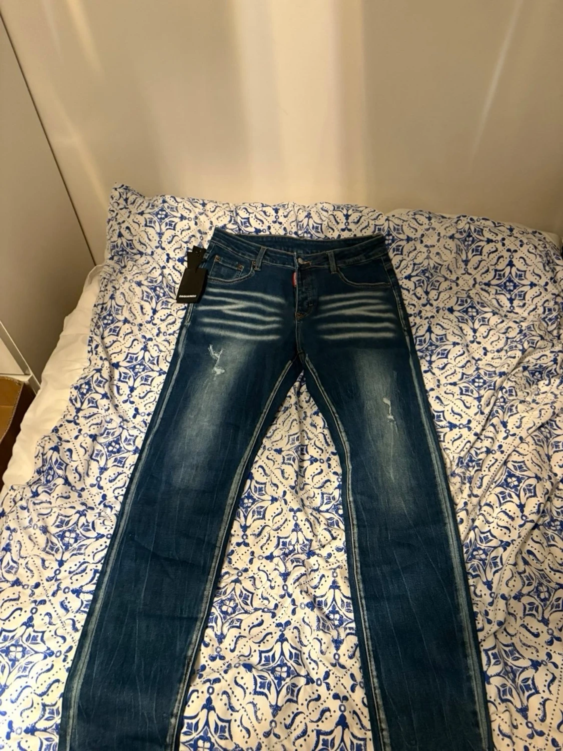Blå Dsquared2 jeans herr, storlek 29/32 - 1
