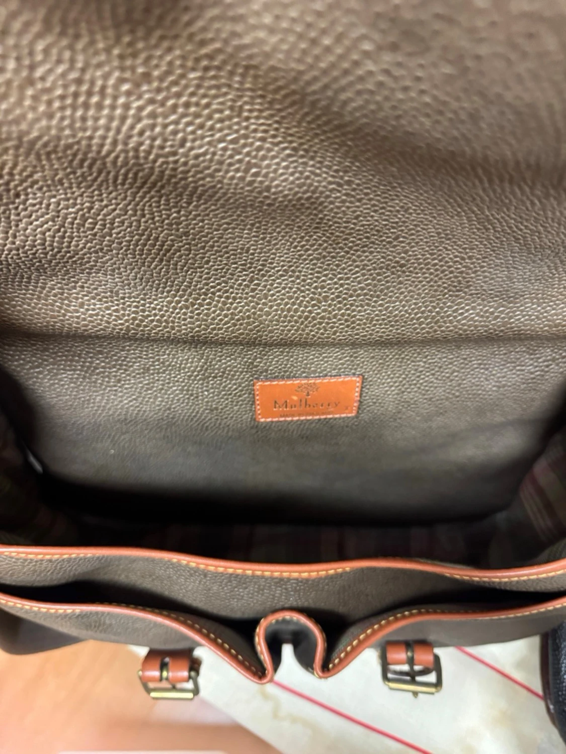 Mulberry axelväska i läder – klassisk modell - 3