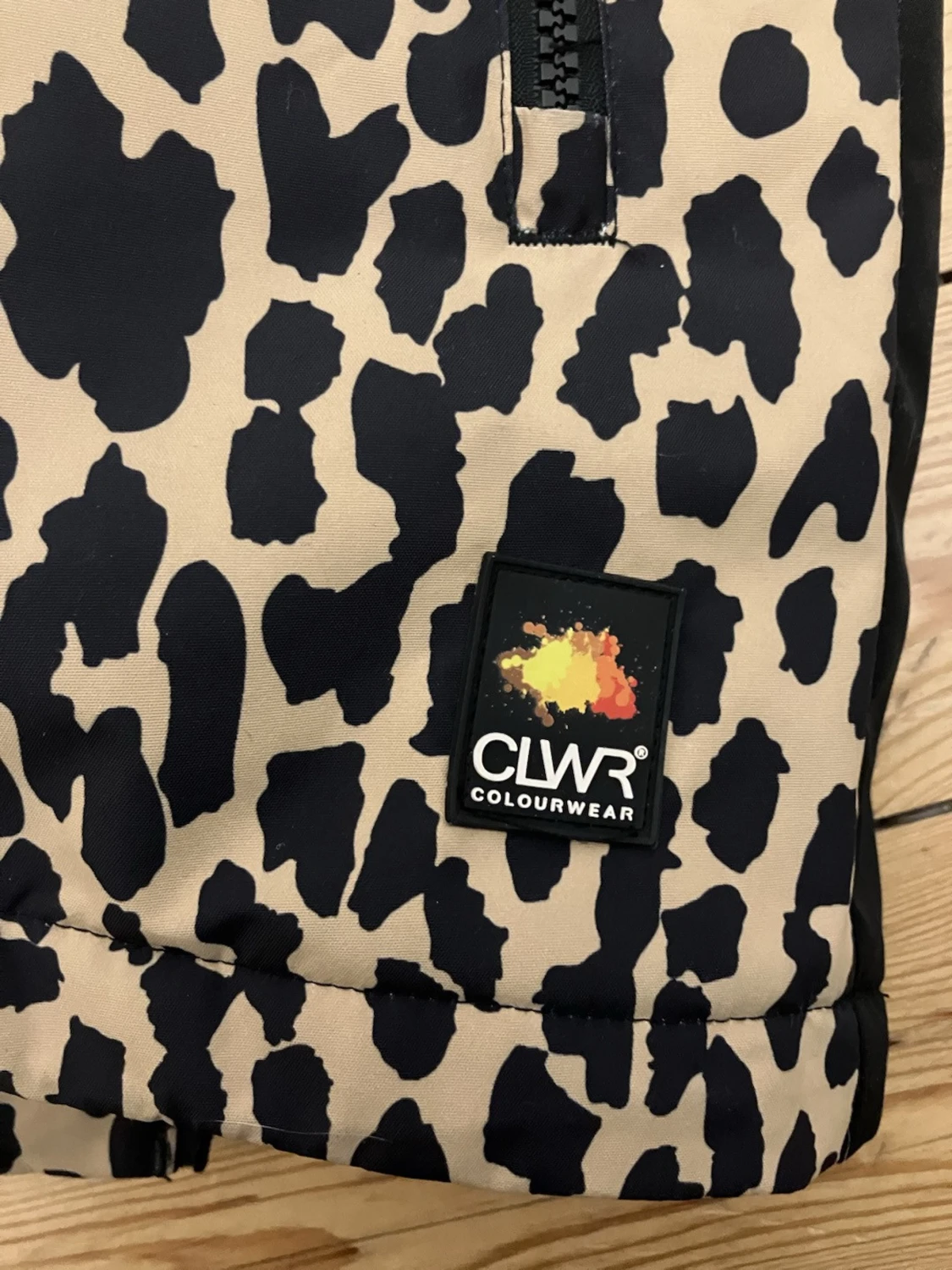 Leopardmönstrad skidjacka  från CLWR - 4
