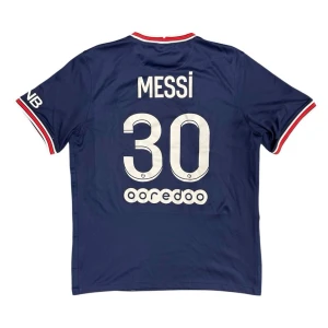 Jordan Paris Saint Germain Messi #30 2021/2022 Home Football Jersey - Den här varan kommer auktioneras ut på Sneakershyllan x Plick Live den Tisdagen 23 juni kl 18 