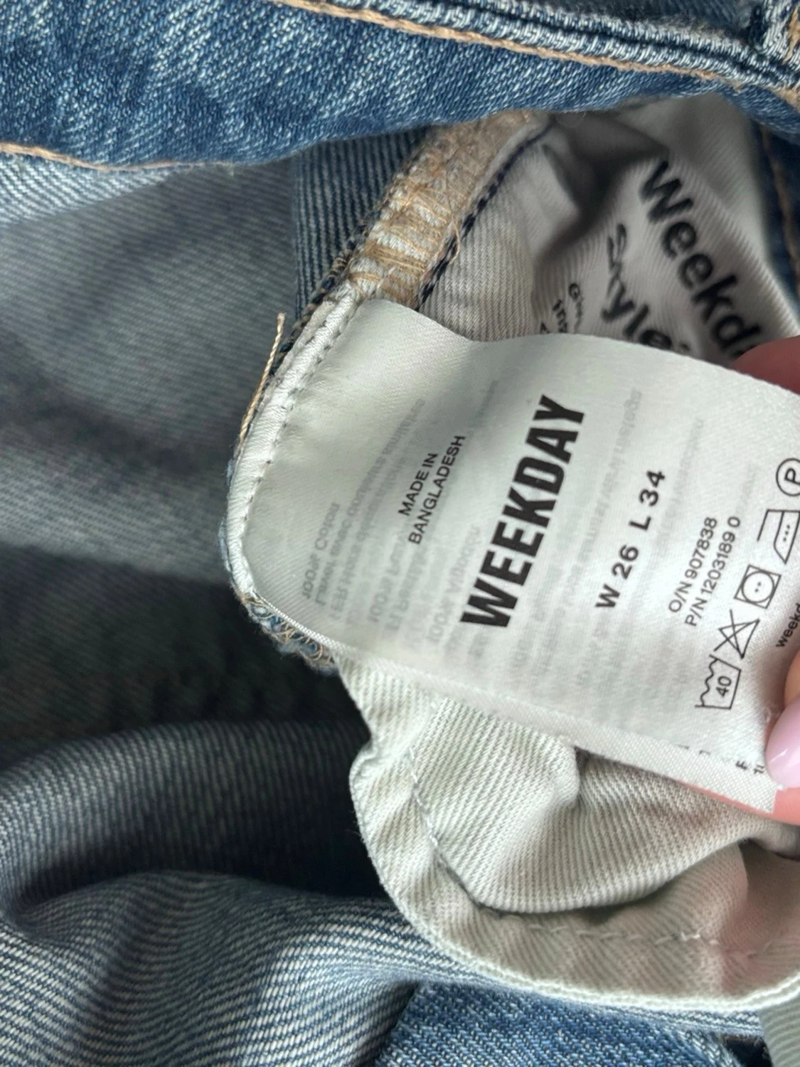 Weekday Nova Low Slim Bootcut Jeans - 2
