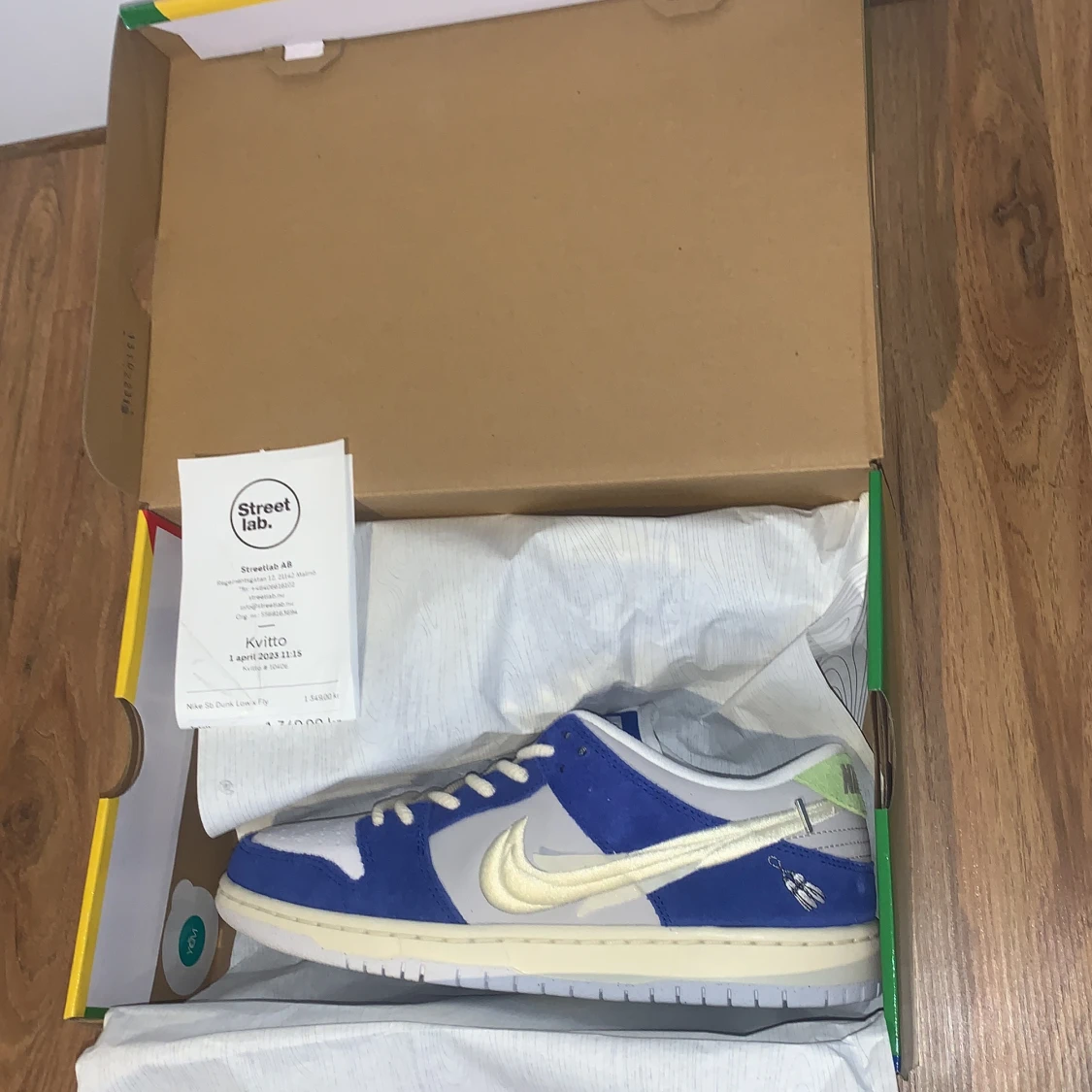 Nike sb dunk Low X fly Streetwear ”gardenia” - 91