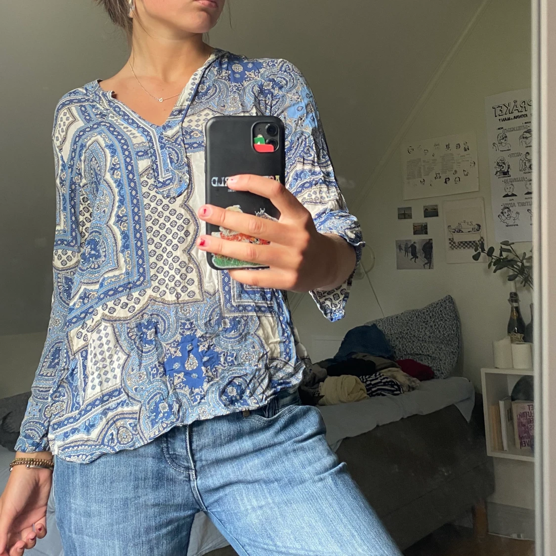 Mönstrad tunika - 90