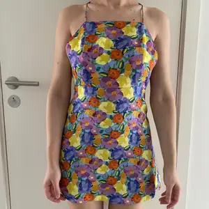 Floral Zara dress with attached shorts in size small. Worn once 