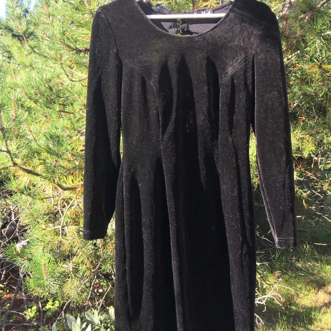 Vintage sammetsklänning - 90