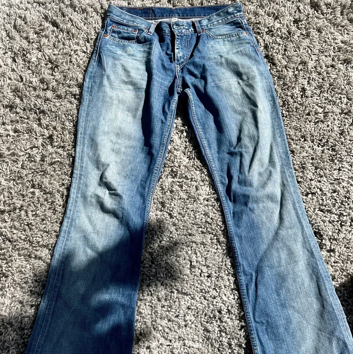 Lågmidjade bootcut jeans  - 90