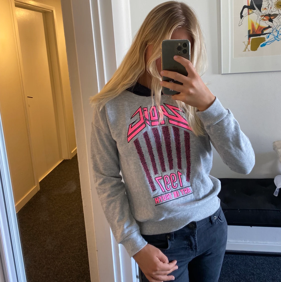 Zadig & Voltaire Hoodie storlek XS