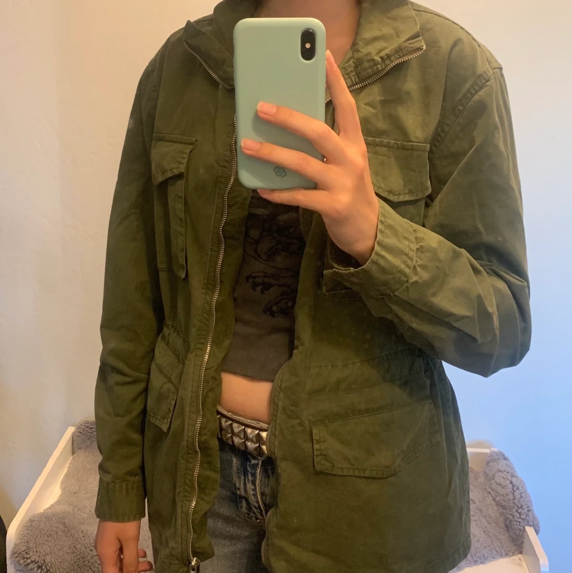 Grön jacka lager 157 - 90