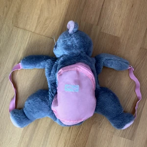 Hug a pet ryggsäck - grå katt - Jättesöt ryggsäck - vintage 90 tal