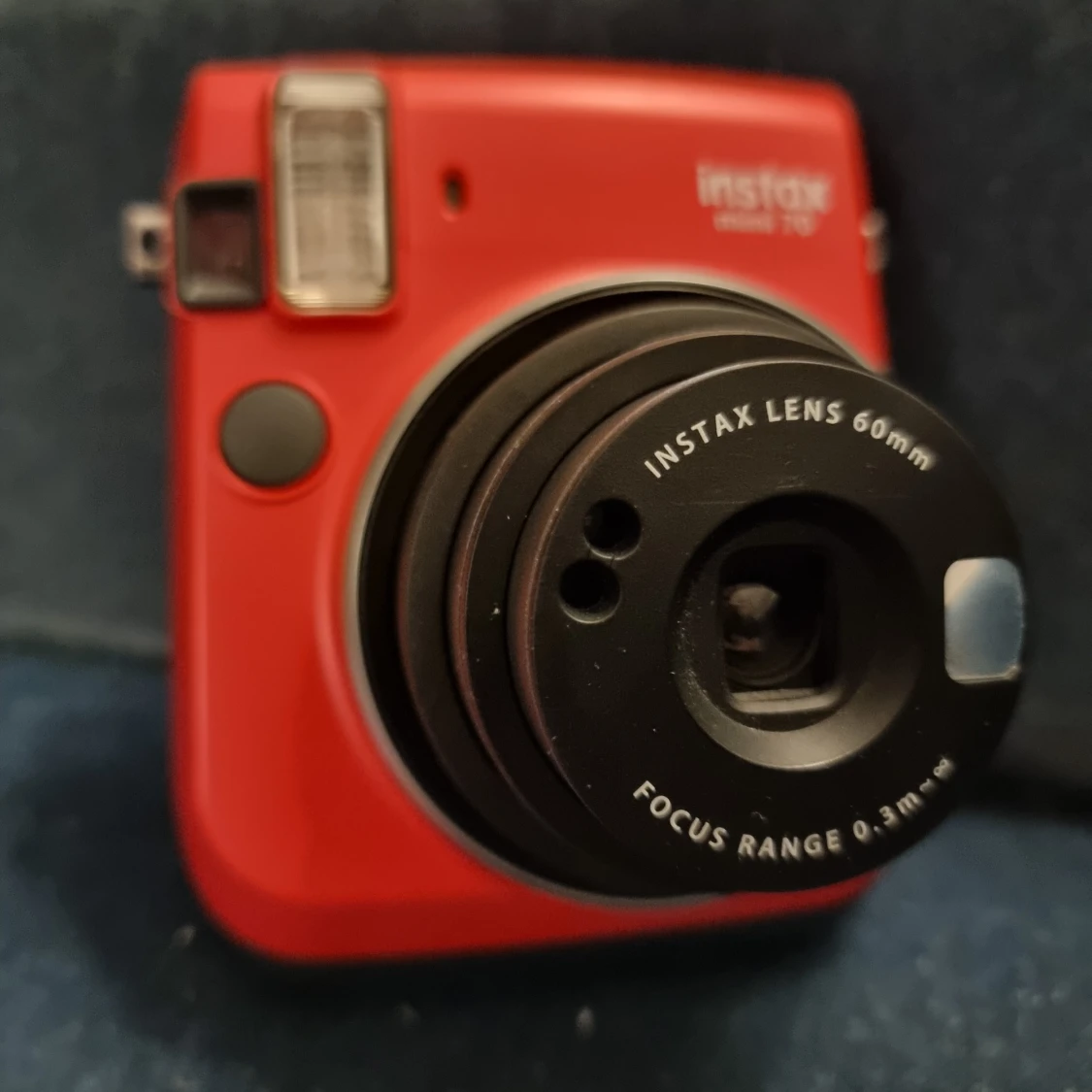Retro Röd Instax Kamera