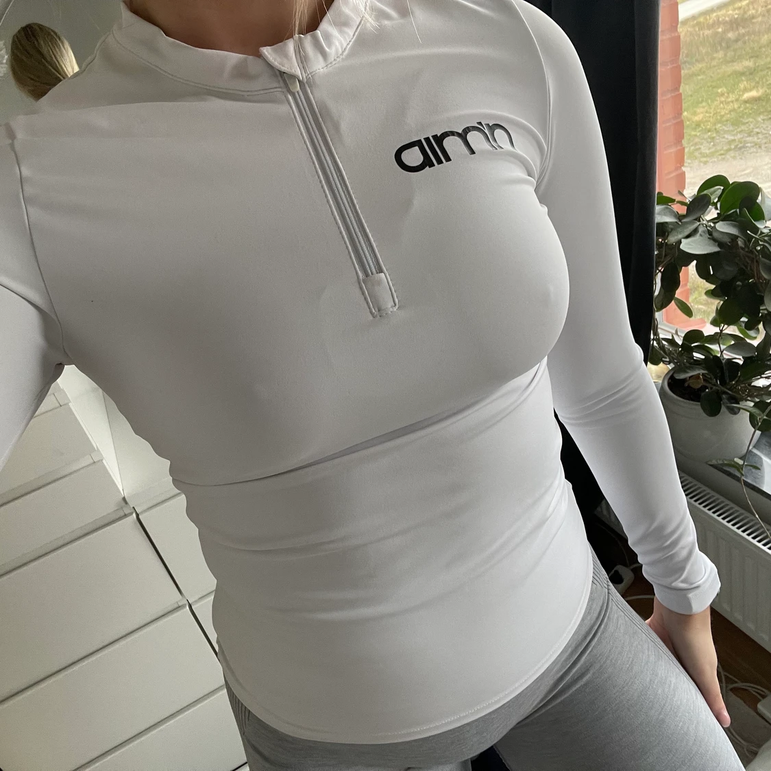 Aimn vit träningströja - 90