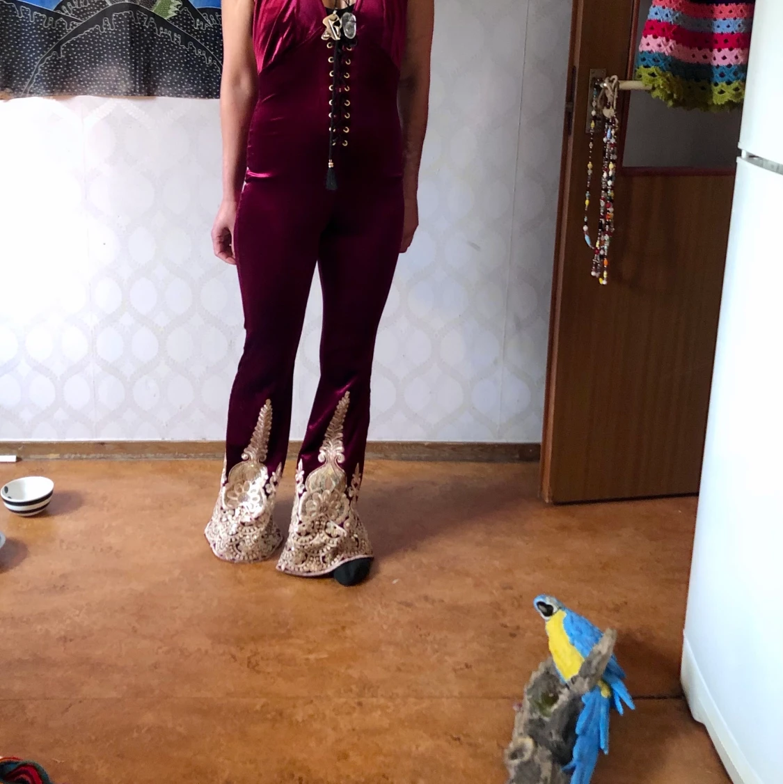 Retro 70-tal byxdress  - 90