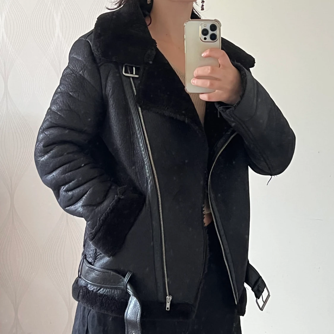 Vinter Biker jacka  - 91