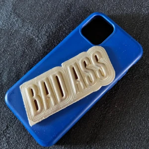 iPhone 11 PRO skal  - Blått skal till iPhone 11 PRO med as ballt klistermärke på ✨ 100kr inklusive frakten 